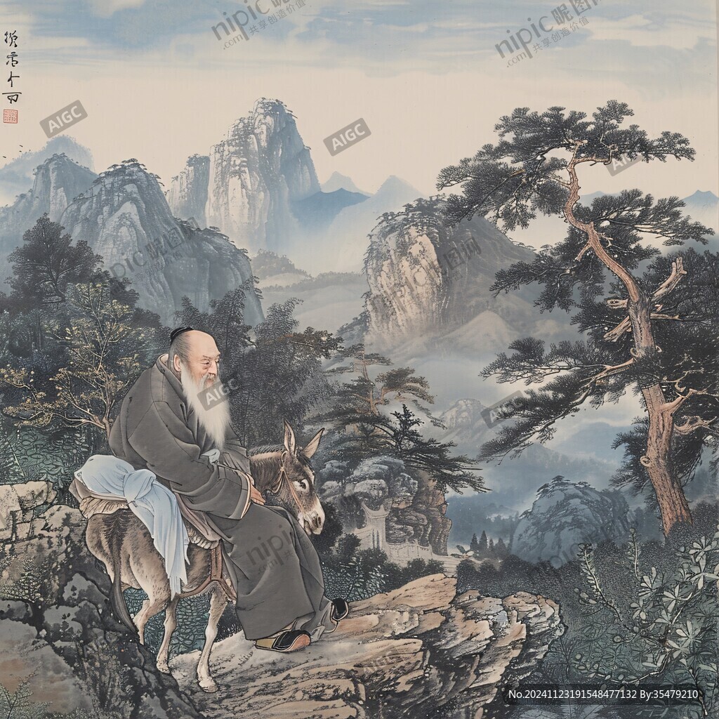 华佗采药图