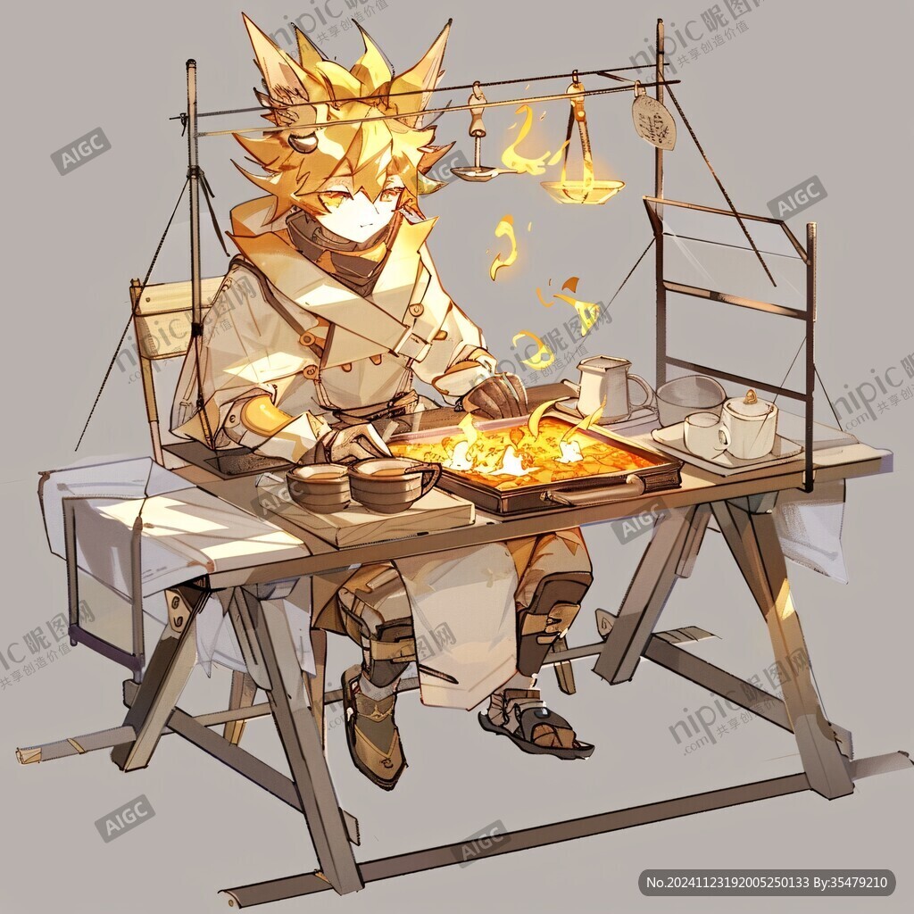 黄金帅插画
