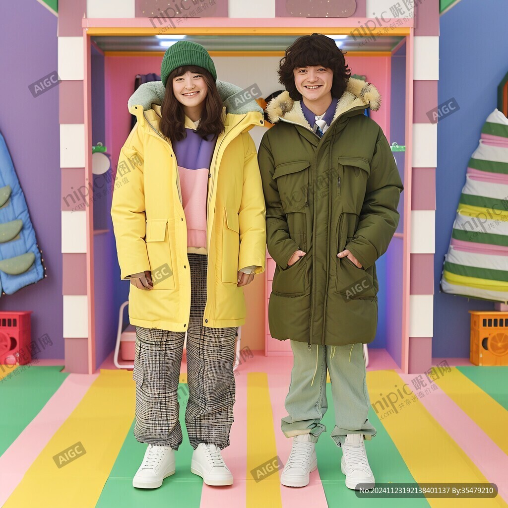 冬季男女潮流服装