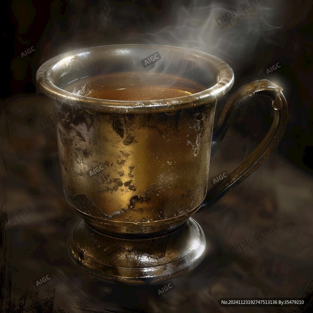 金茶杯