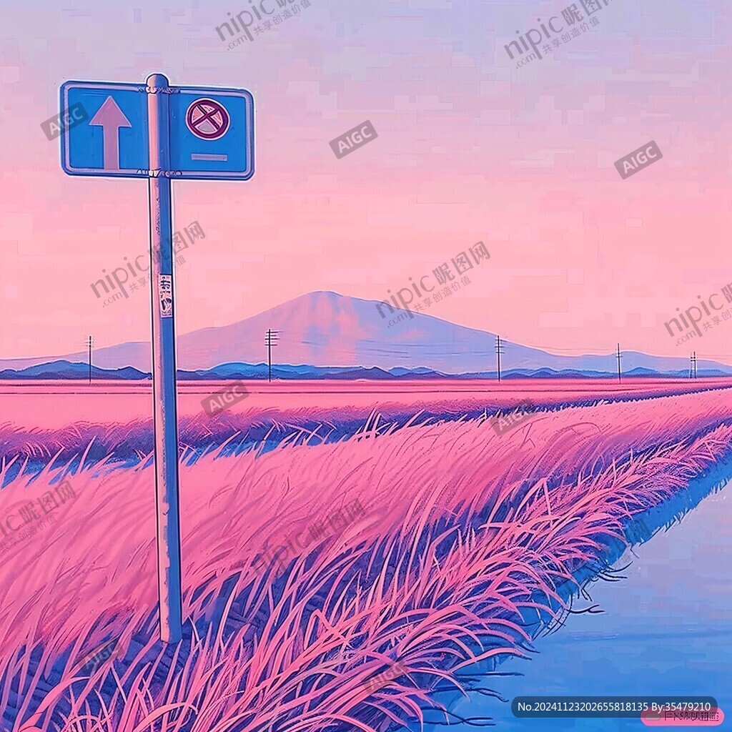 粉色的荒凉之地