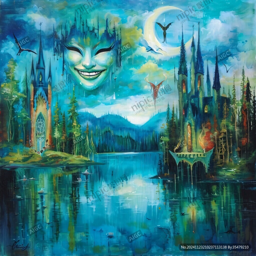 超现实主义油画