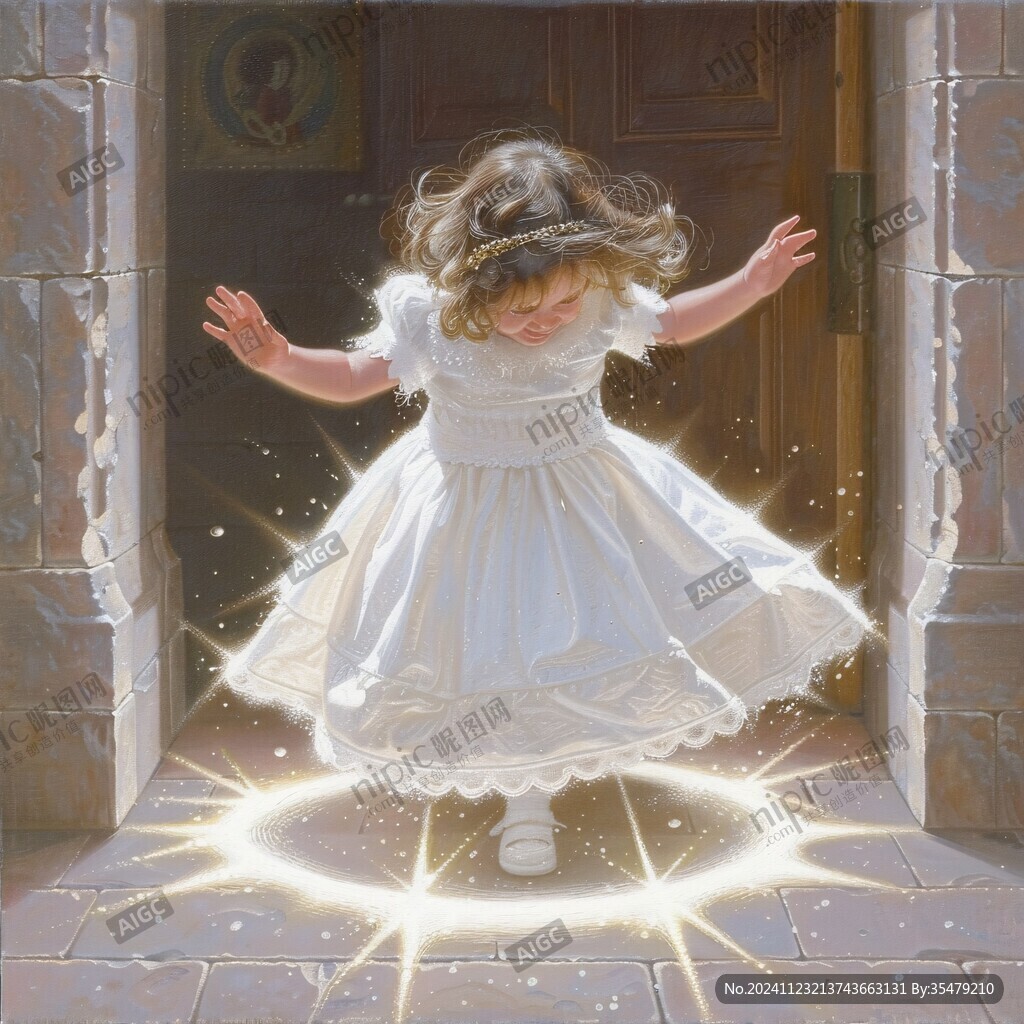 梦幻儿童插画超治愈