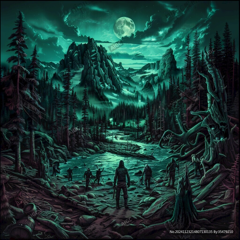 科幻题材插画
