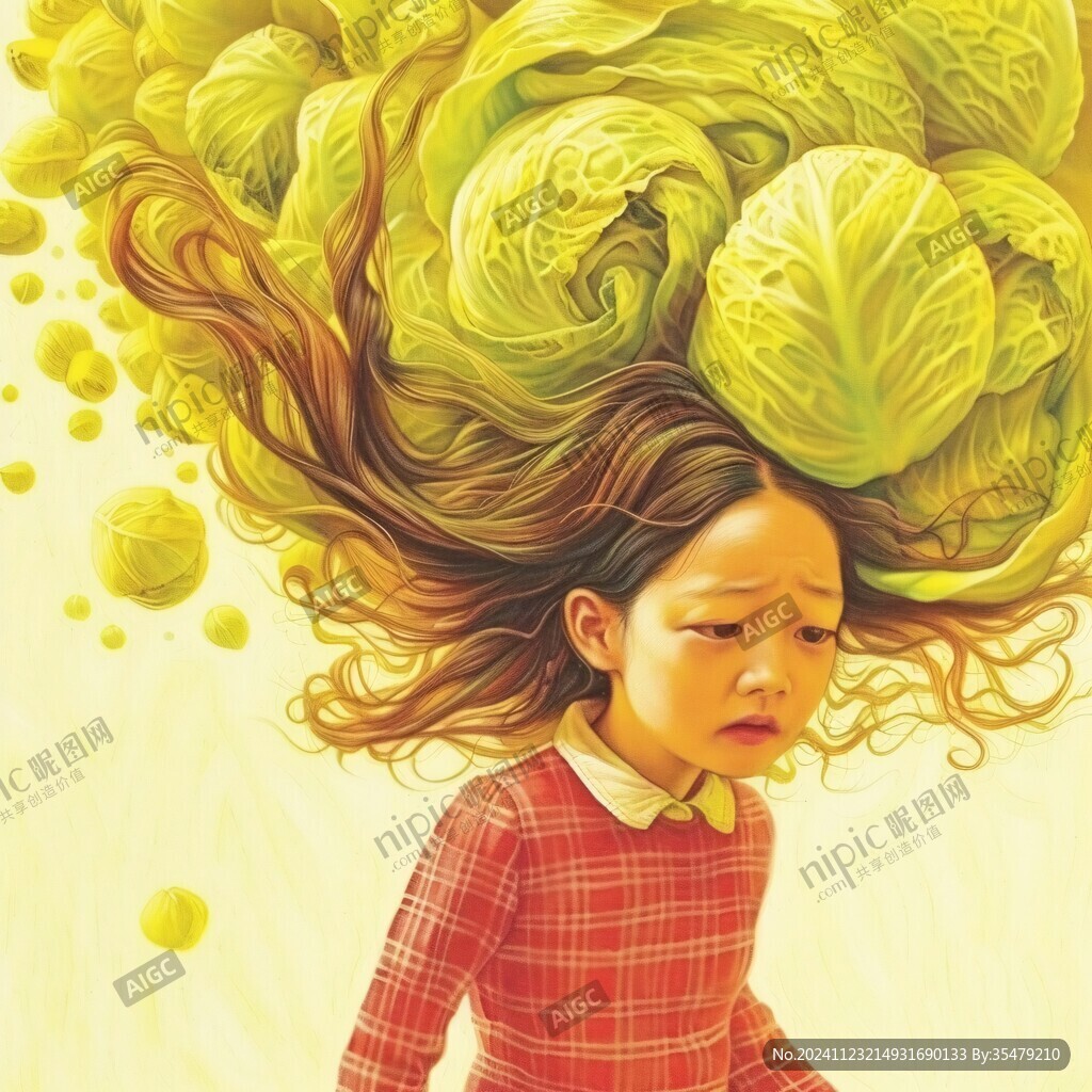 儿童肌理插画