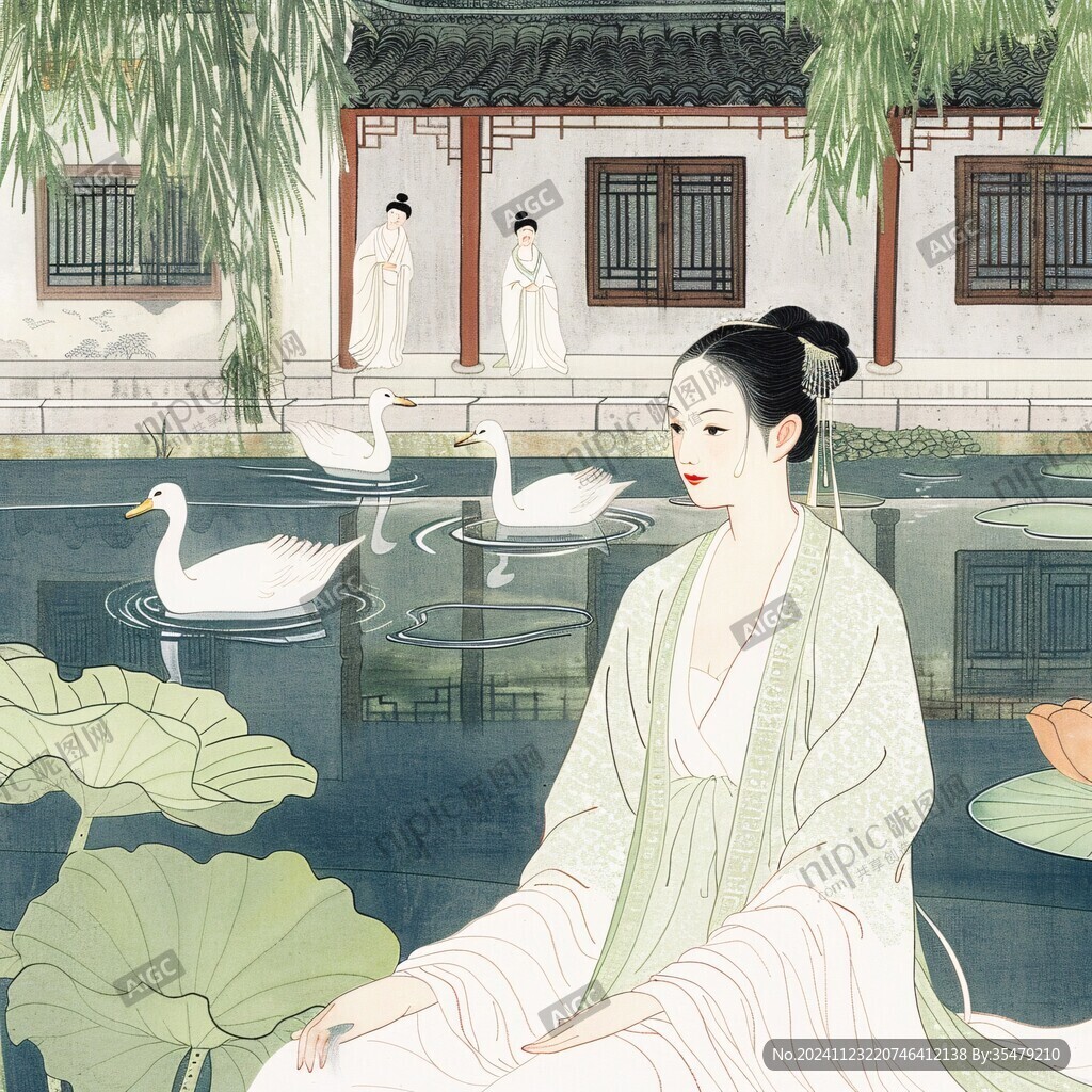 二十四节气美人图