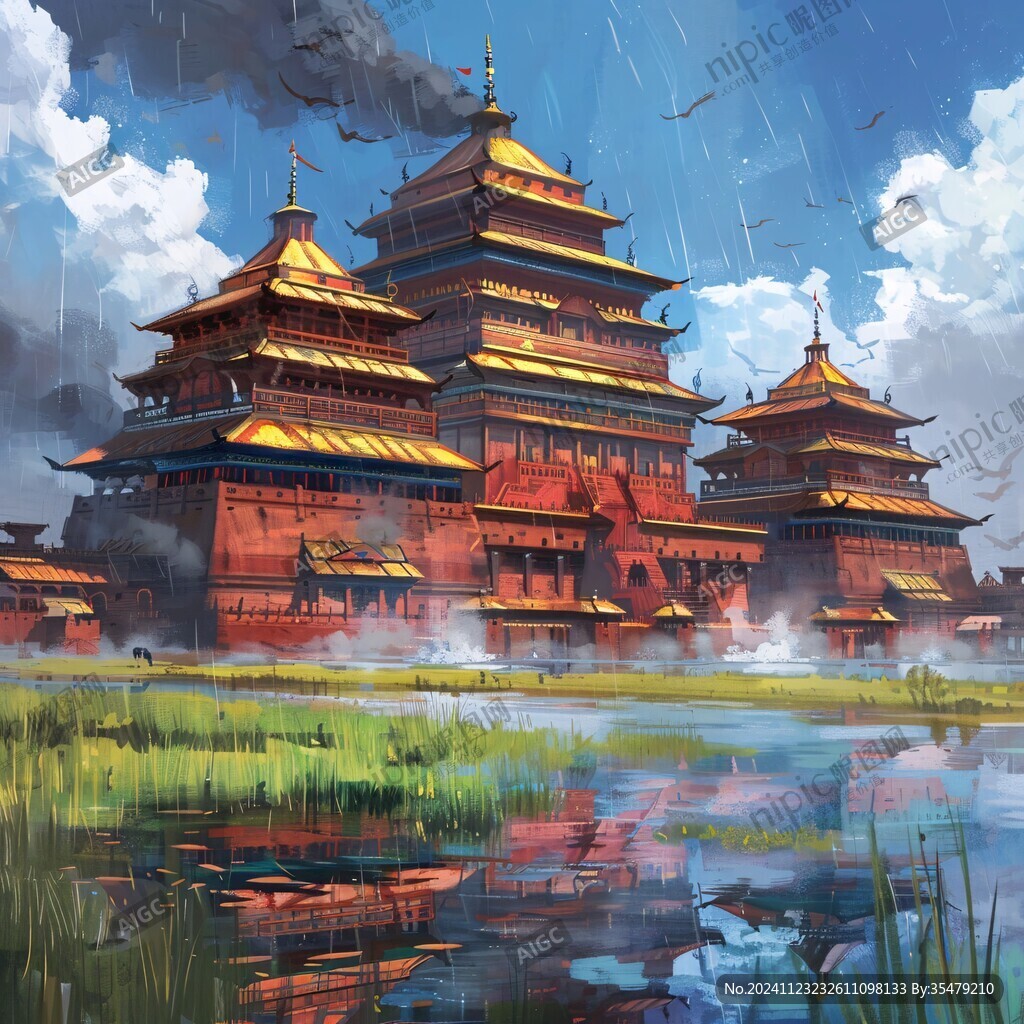 古风仙境天上宫阙