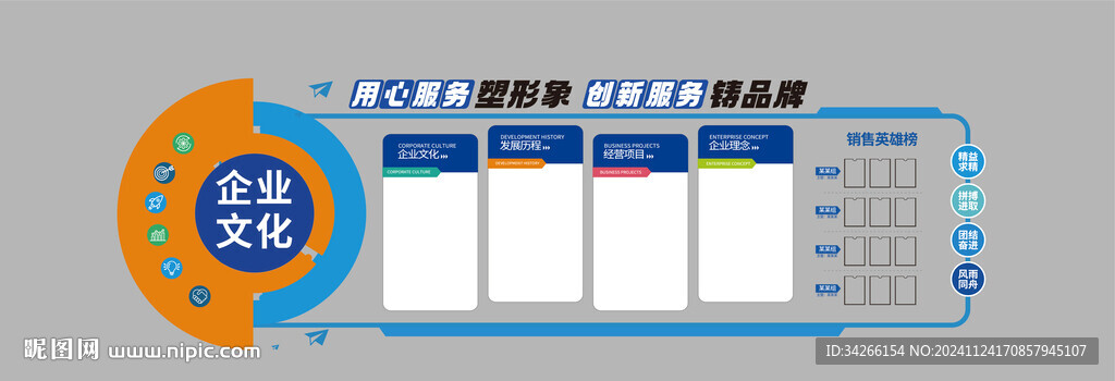 企业文化墙 