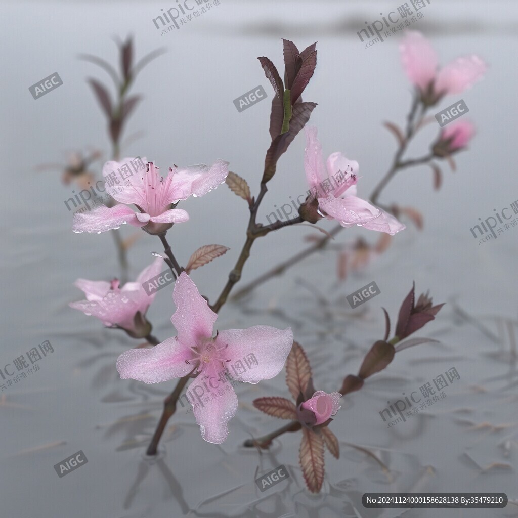 水境桃花