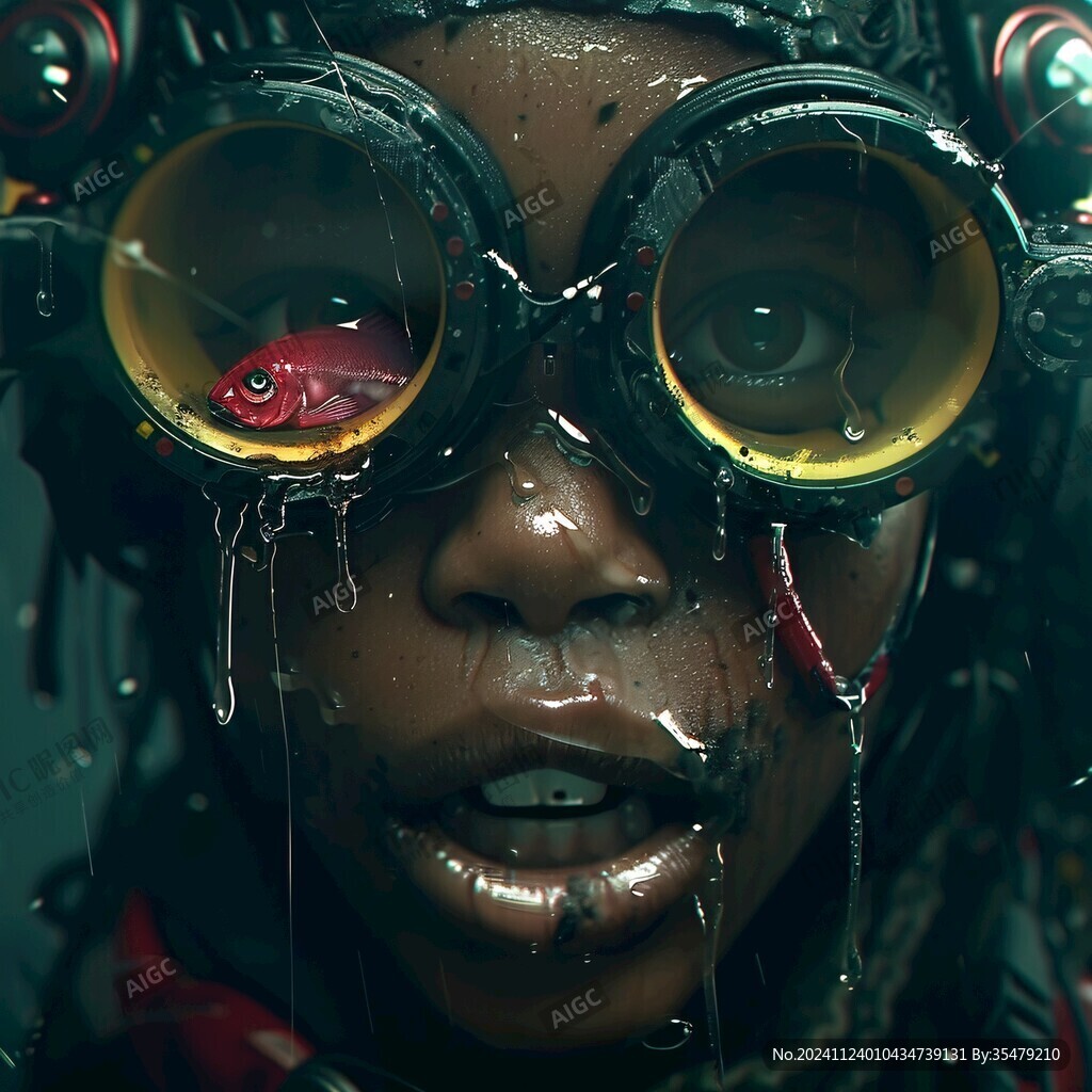 赛博朋克潮流人物