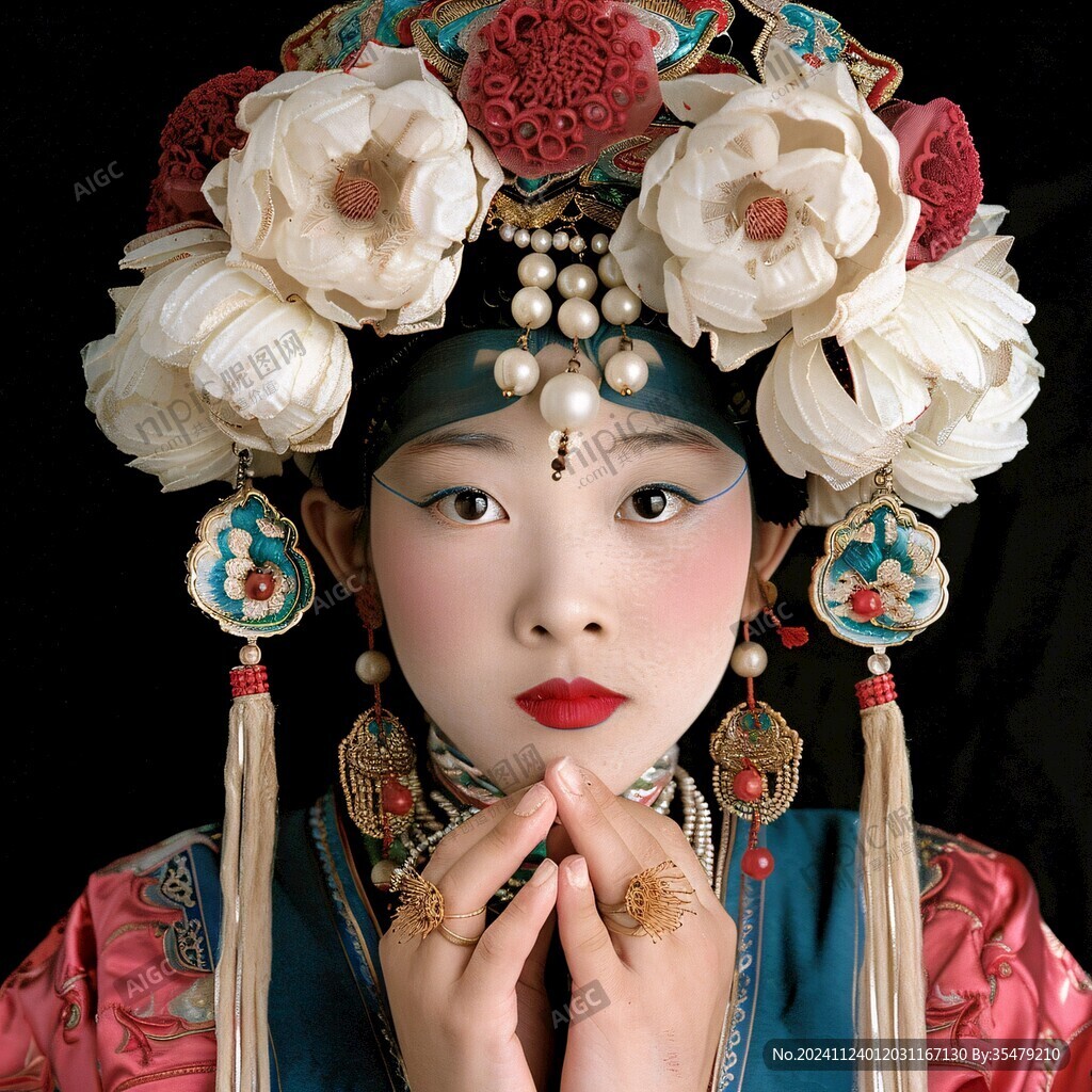戏剧人物服饰妆容