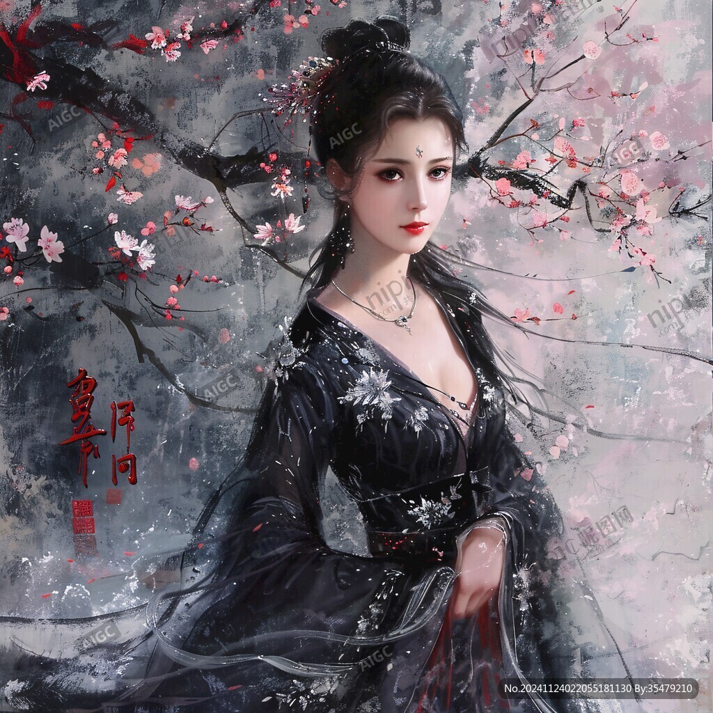 原创手绘古装