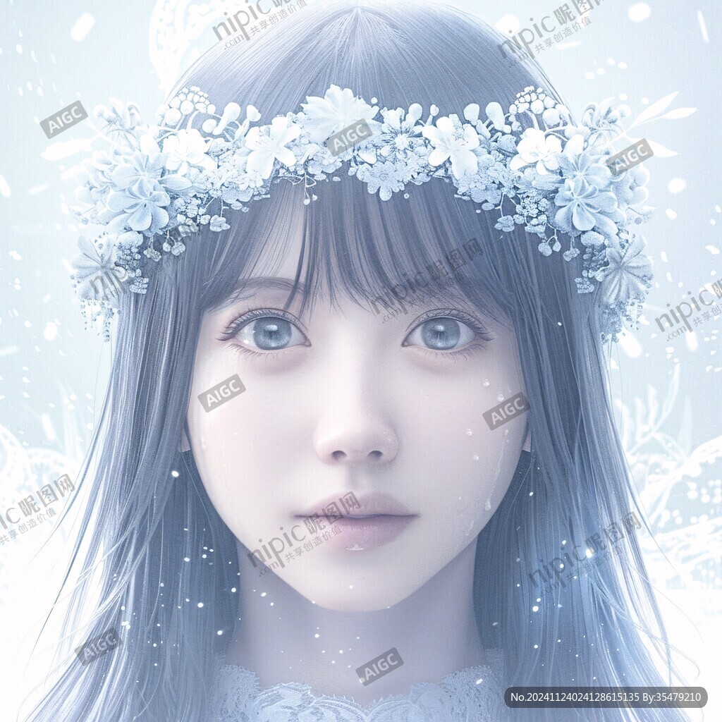 青春美少女雪花
