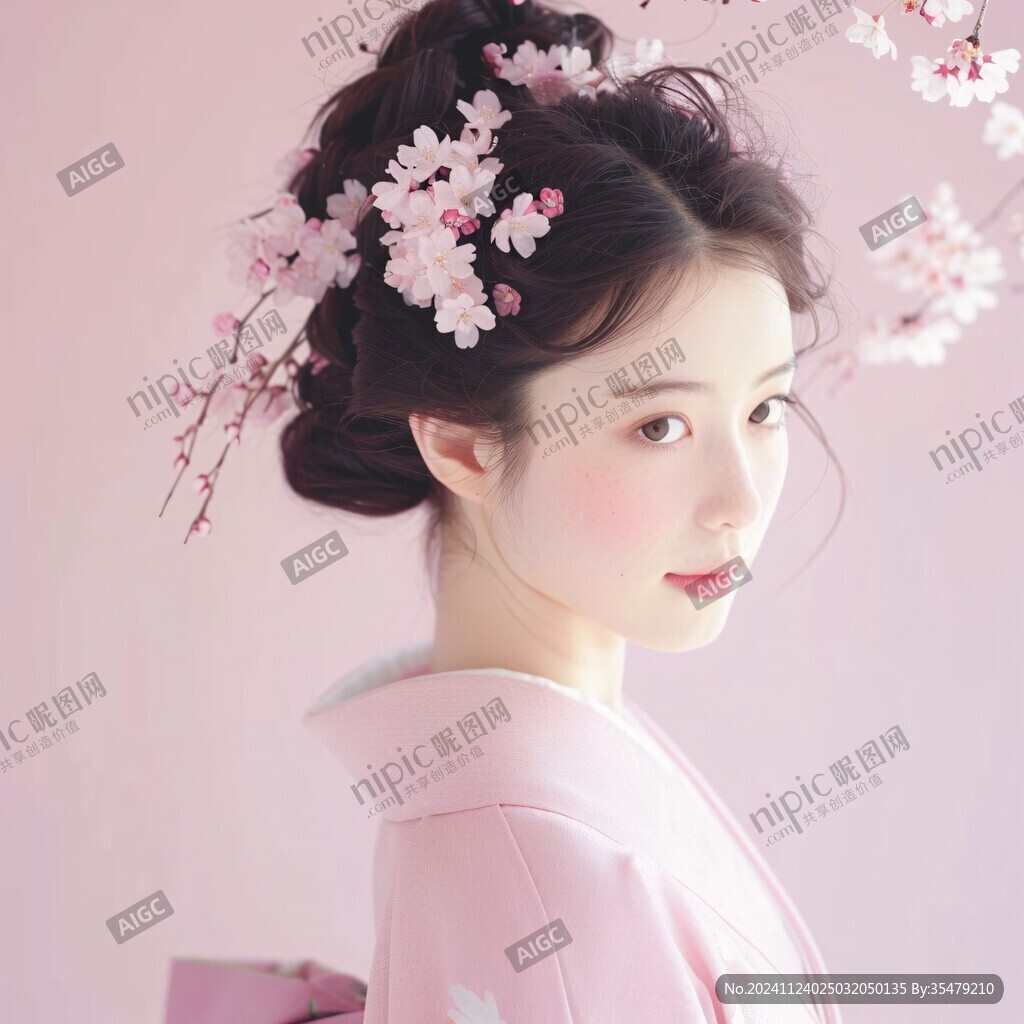 汉服拍照化妆