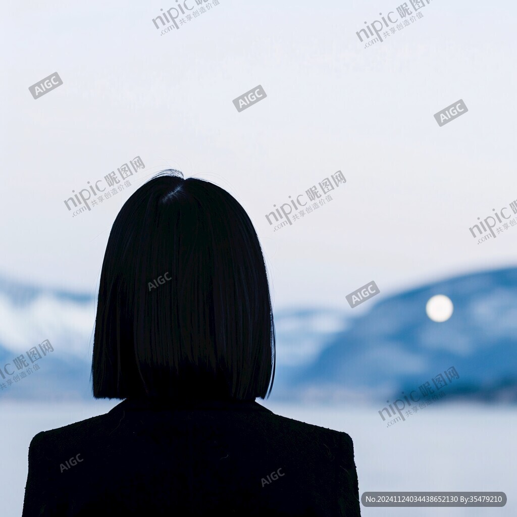 意境背影