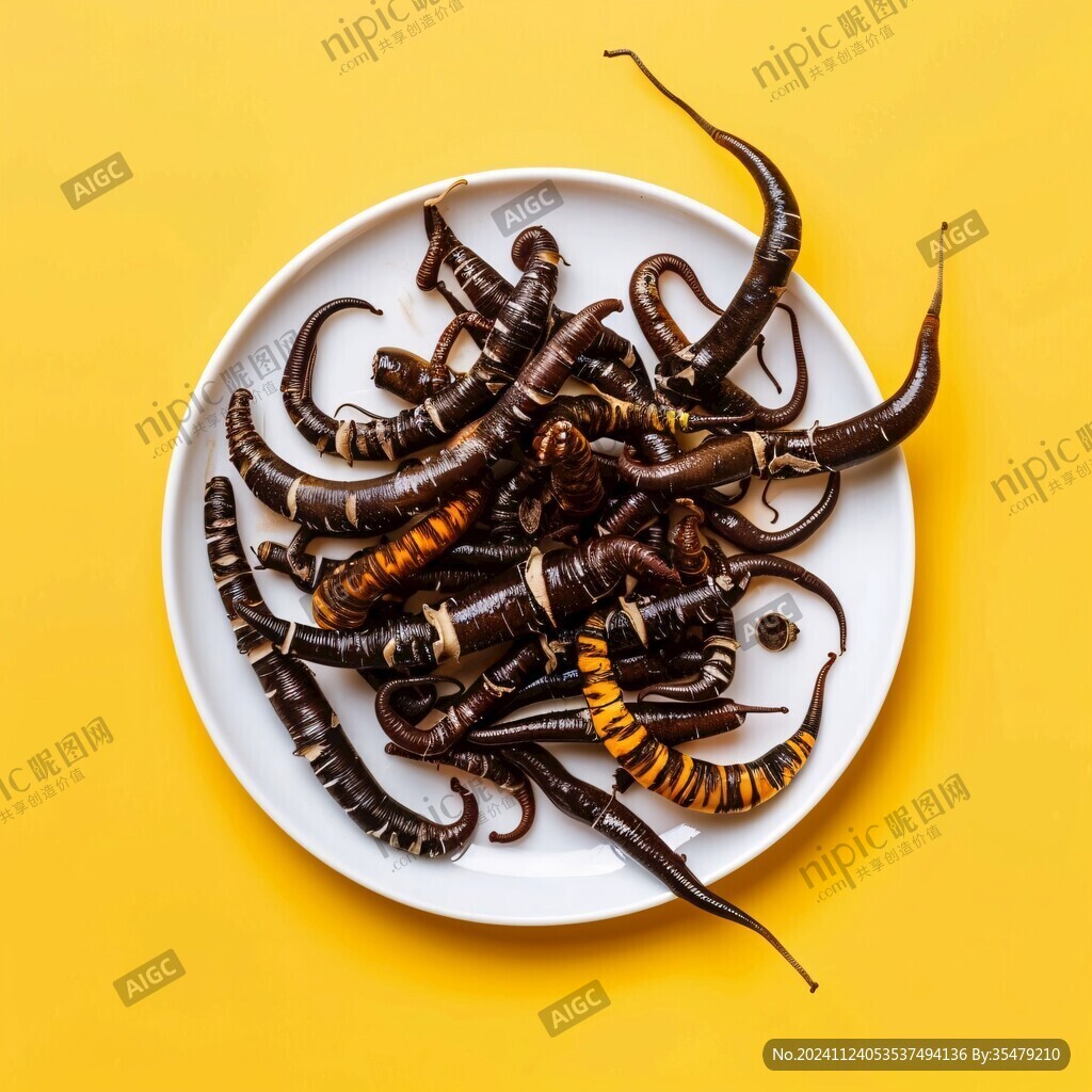 煲汤食材金蛹虫