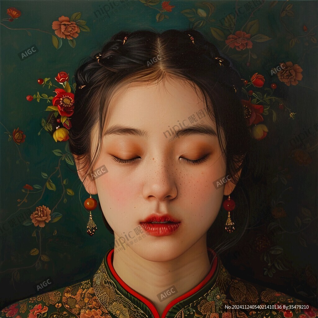 新中式女孩