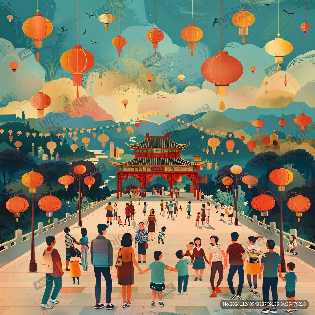 南巡插画