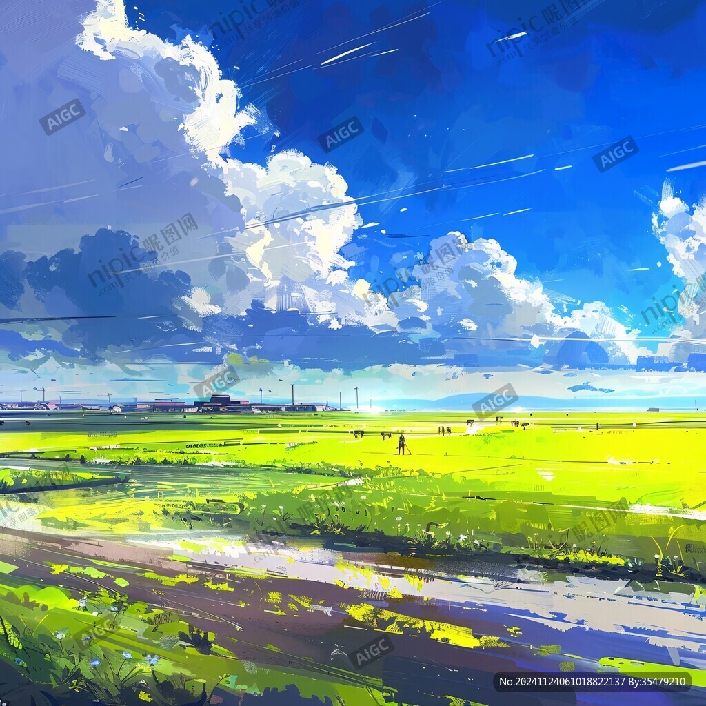 新海诚风格插画