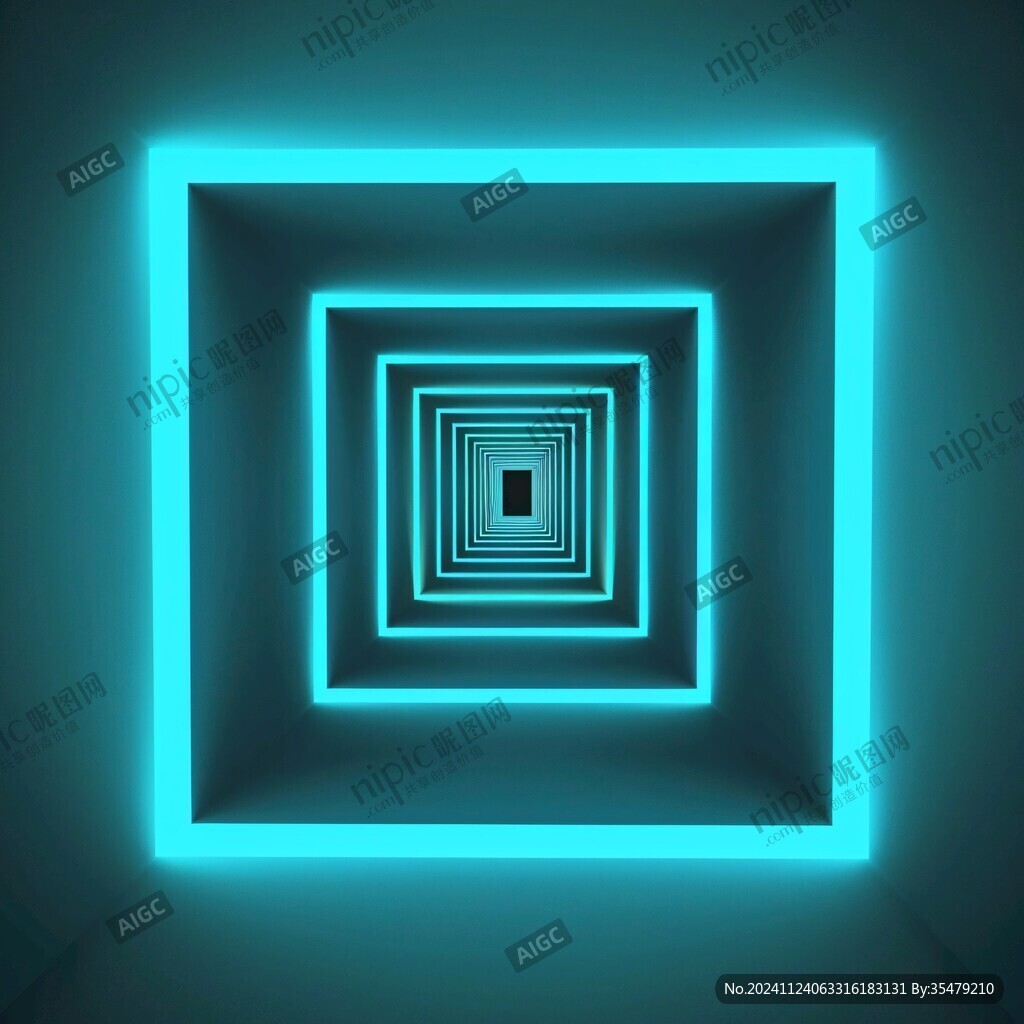 霓虹灯隧道