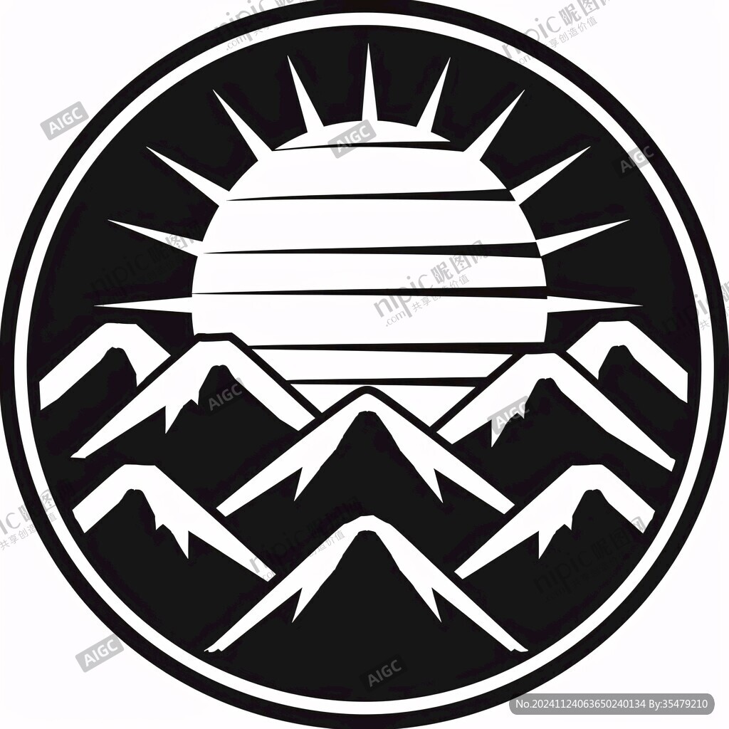 高山太阳班徽
