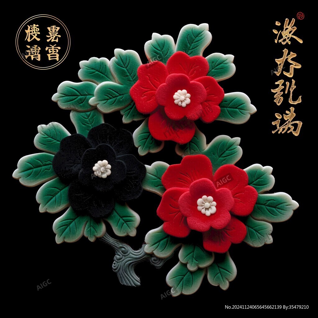 牡丹钿花
