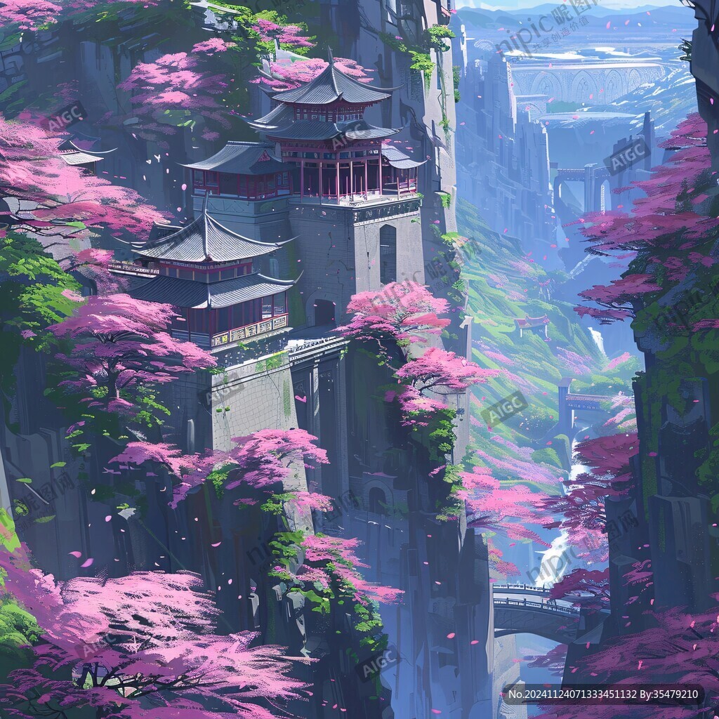 古风仙境天上宫阙