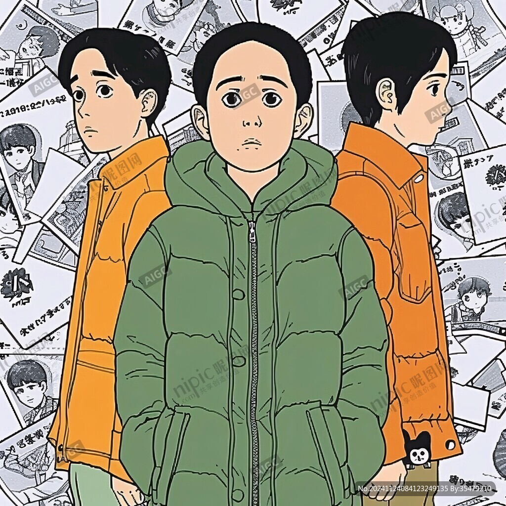 穿卫衣的男生