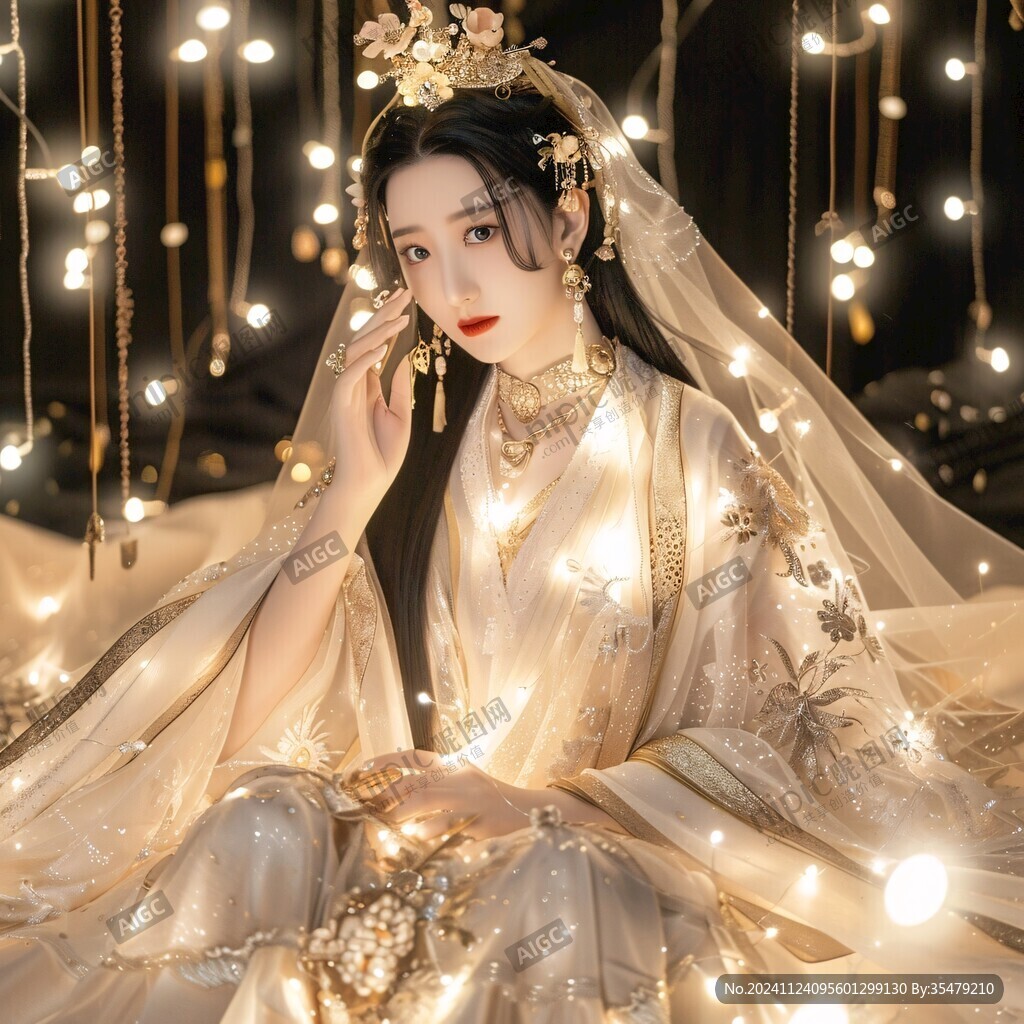 汉服秀禾装饰