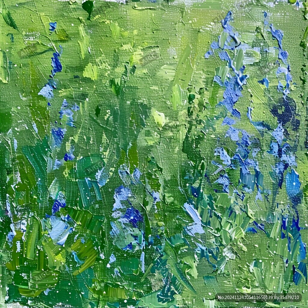 野花油画