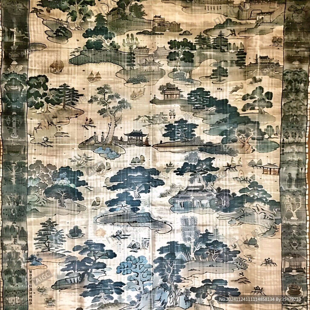 五峰屏全图