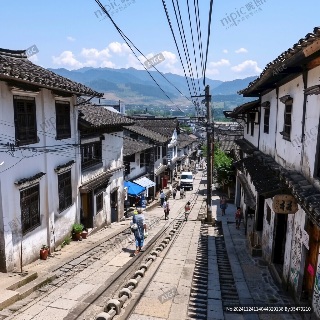 琴平街景