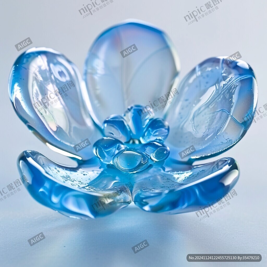 水晶荷花