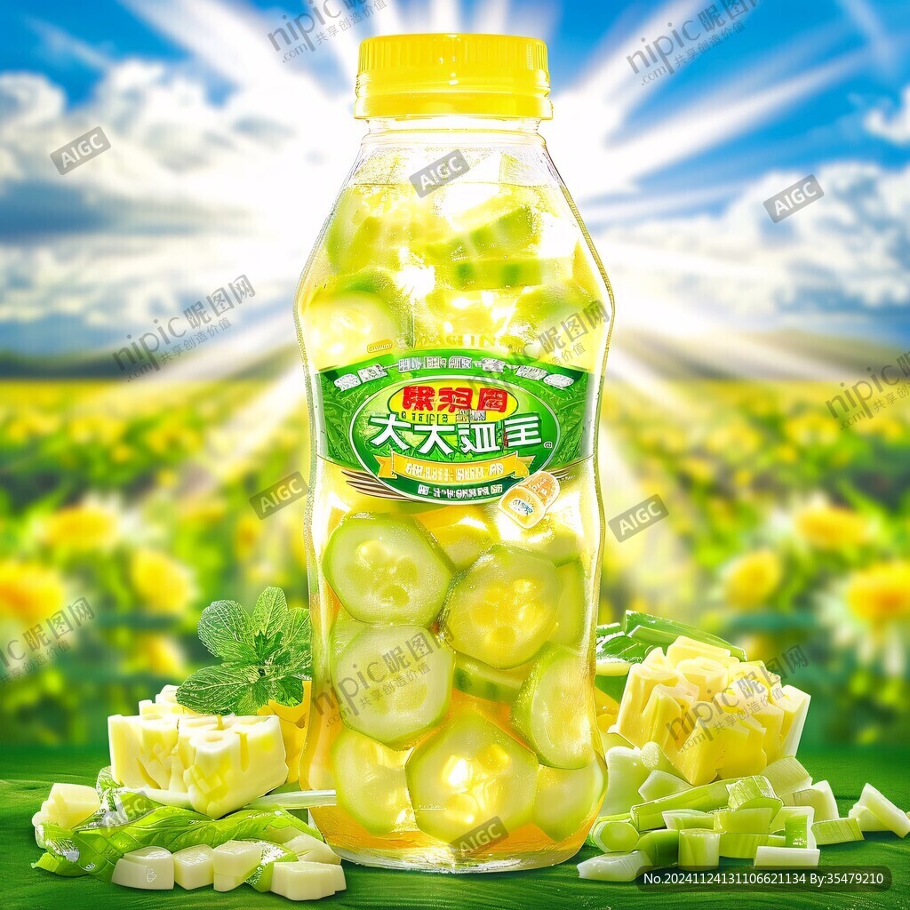 奇异果瓶贴