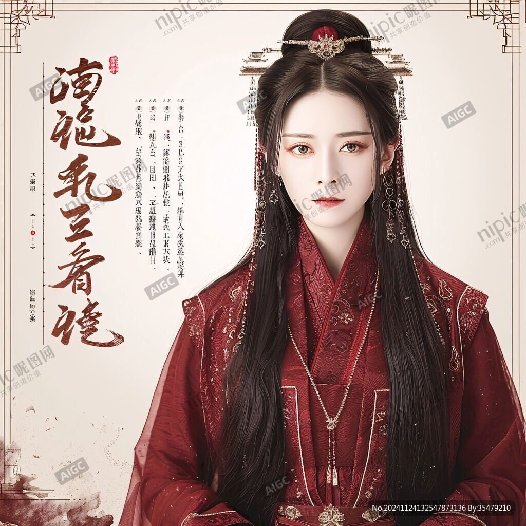 古风龙女ip