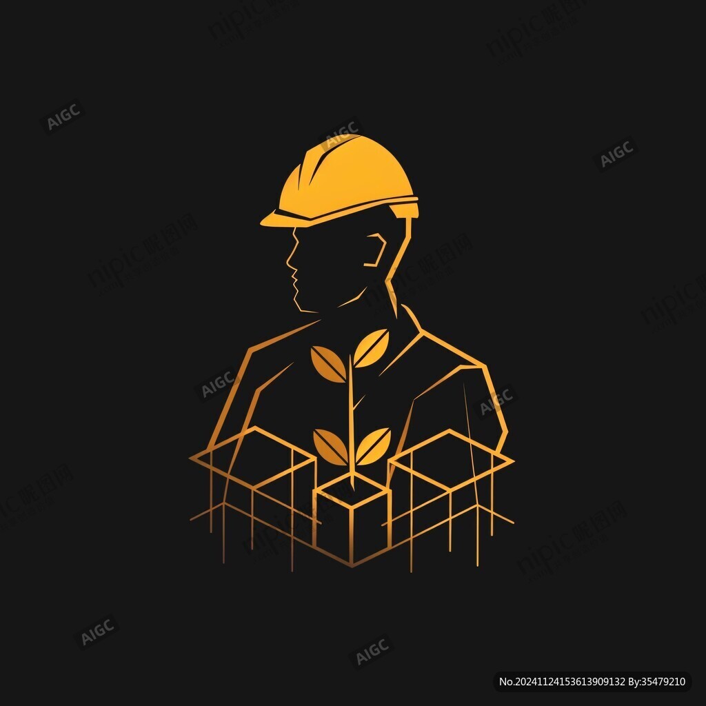 建筑工人logo