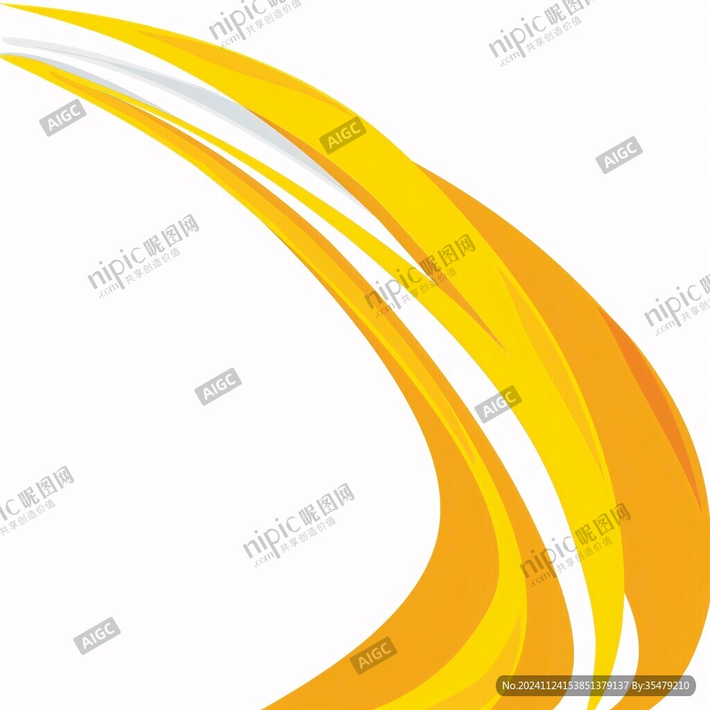 黄色渐变线条纹理创意