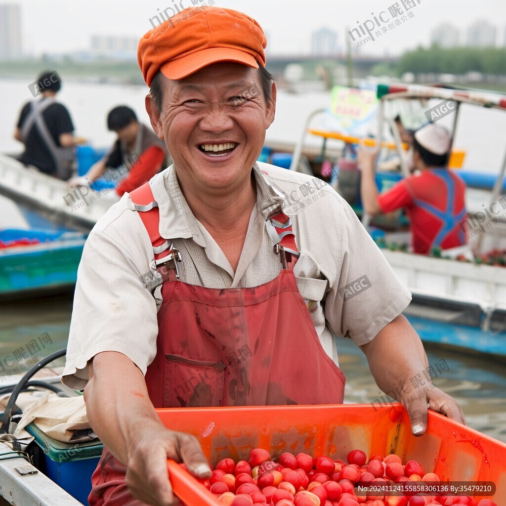 采菱人男工