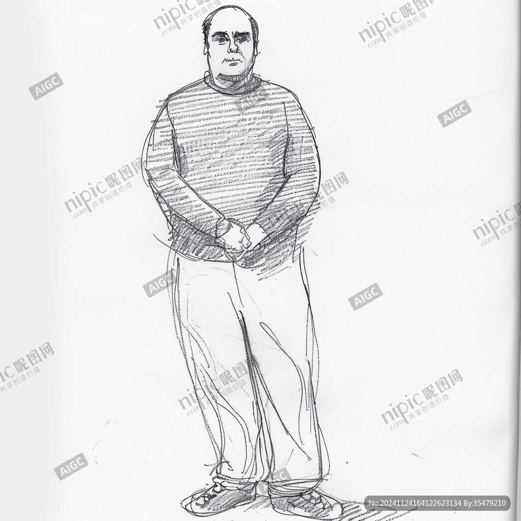手绘全身形象