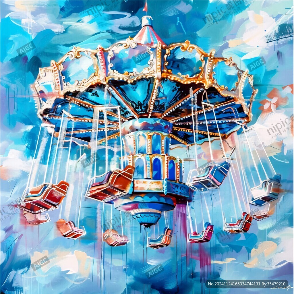插画欢乐谷