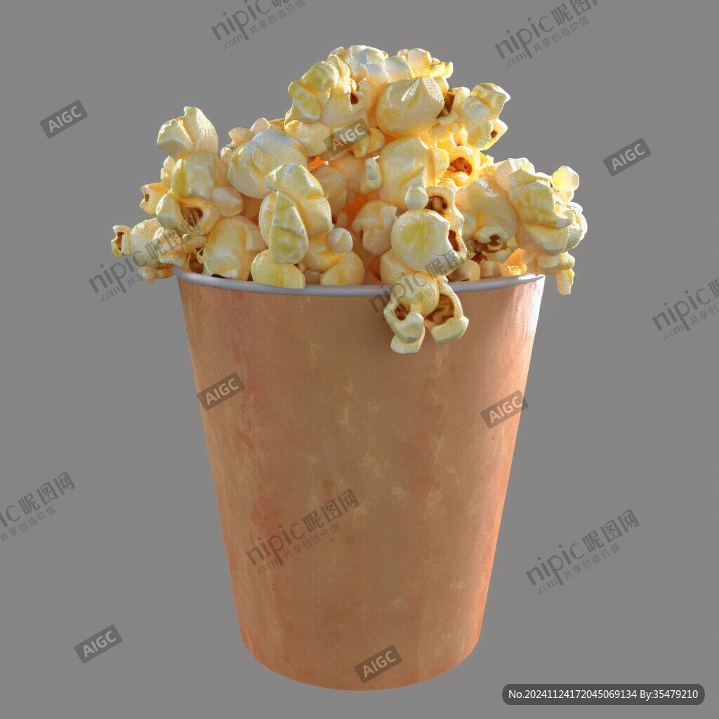 爆米花素材