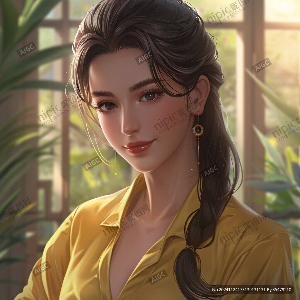 板绘人像