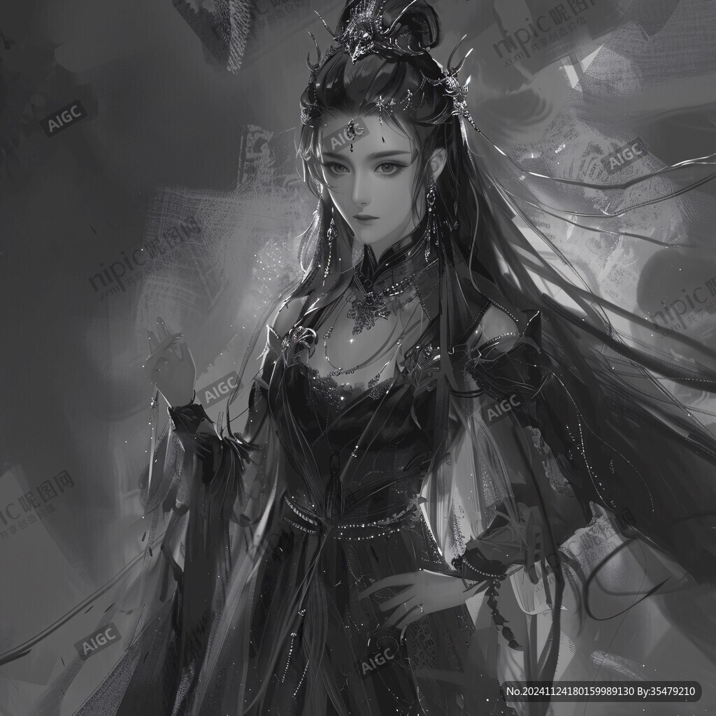 手绘貂蝉