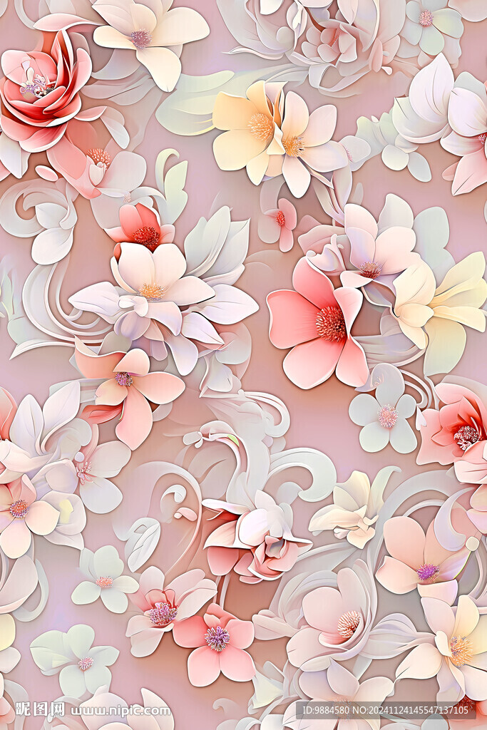 3D花