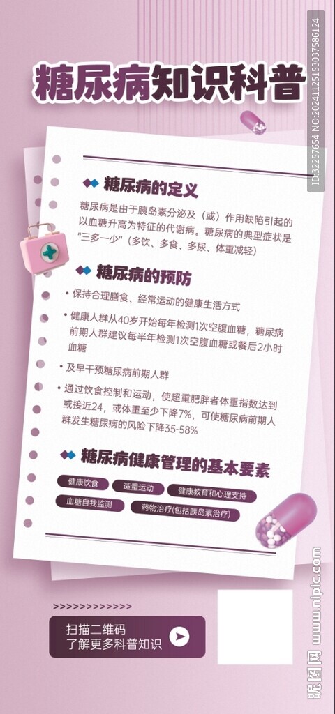 糖尿病展架