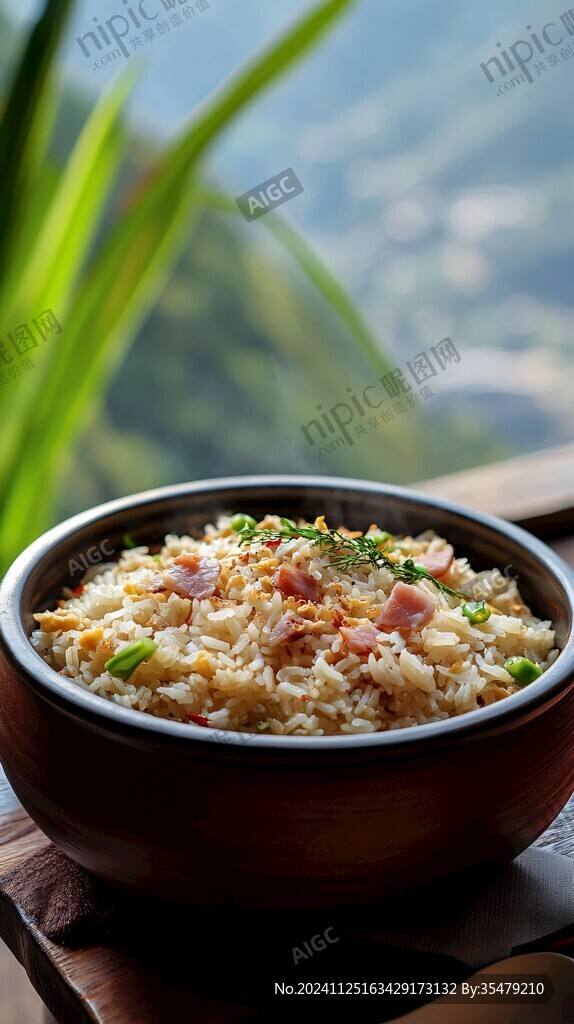 腊味蒸饭