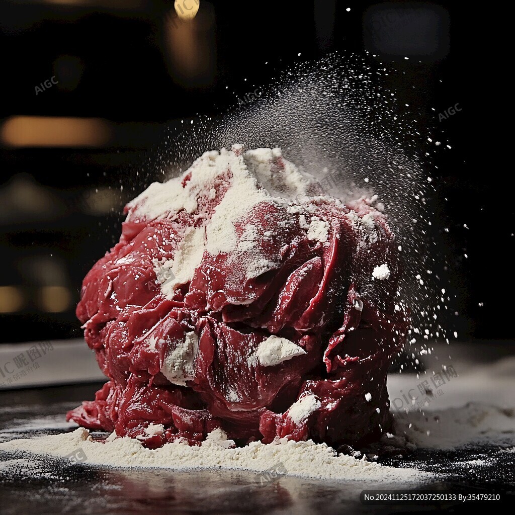 冰激凌雪花牛肉