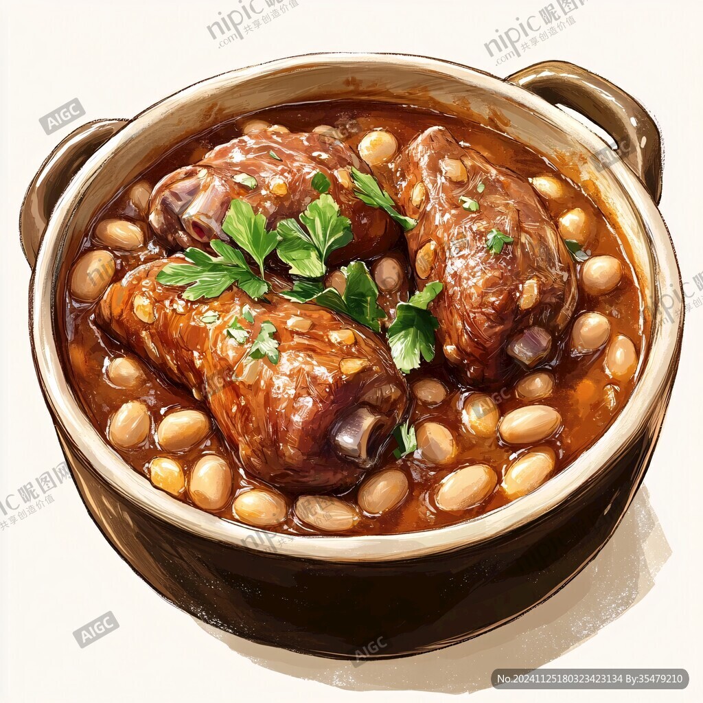 板绘美食