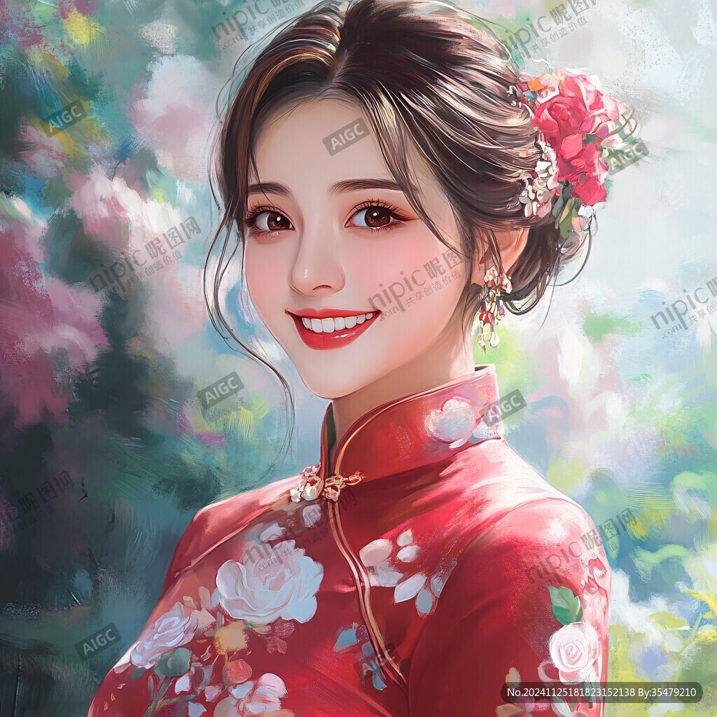 板绘人像