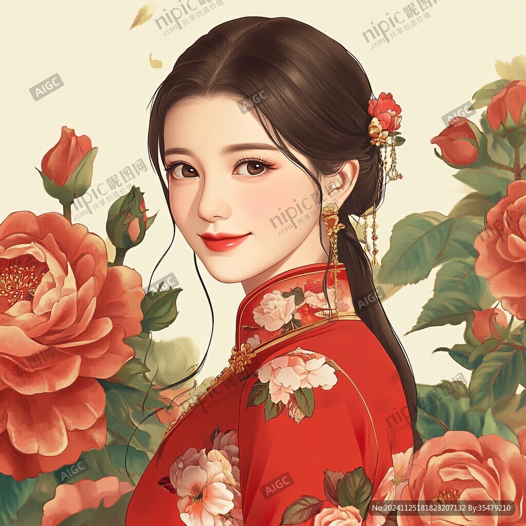 板绘人像